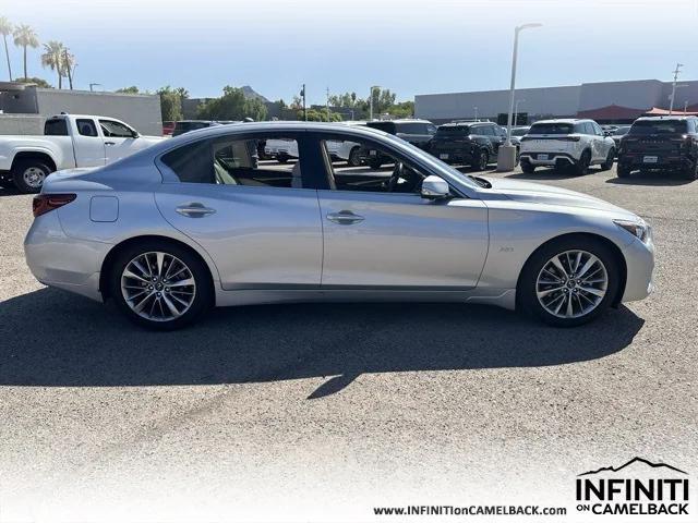 used 2018 INFINITI Q50 car, priced at $18,499