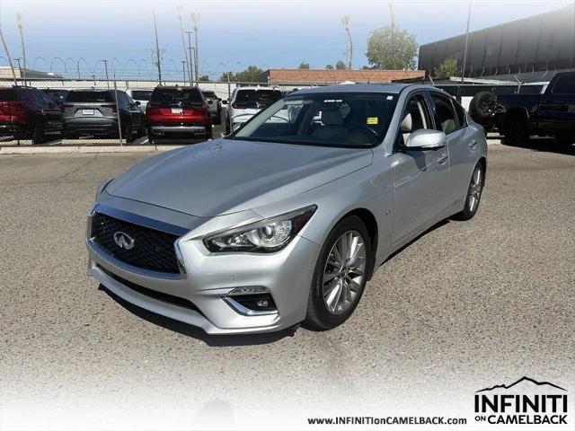 used 2018 INFINITI Q50 car, priced at $18,499
