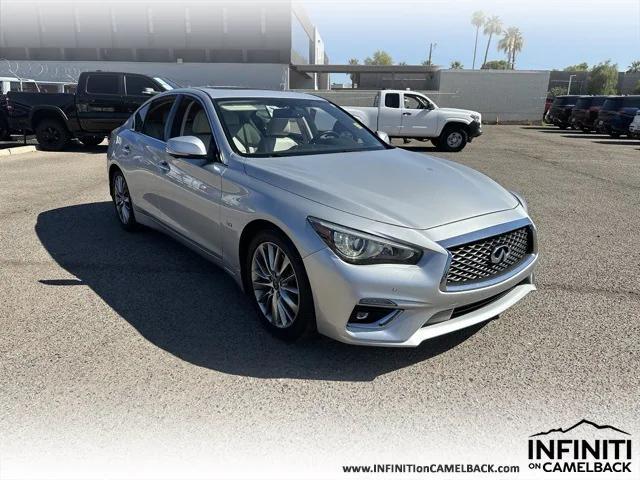 used 2018 INFINITI Q50 car, priced at $18,499