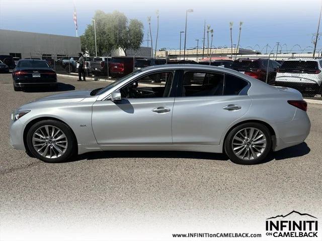 used 2018 INFINITI Q50 car, priced at $18,499