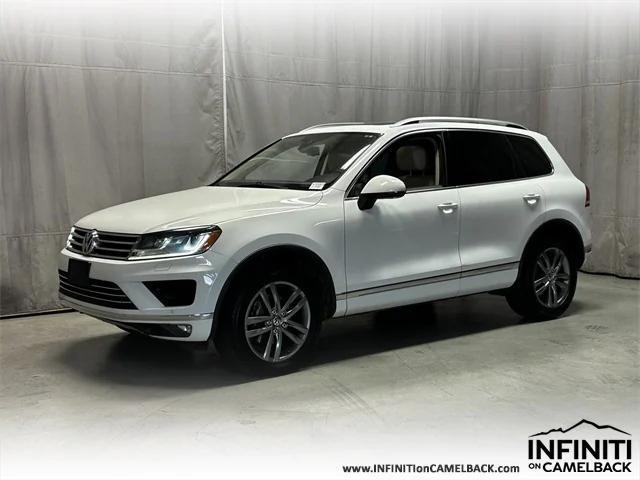 used 2015 Volkswagen Touareg car, priced at $10,398