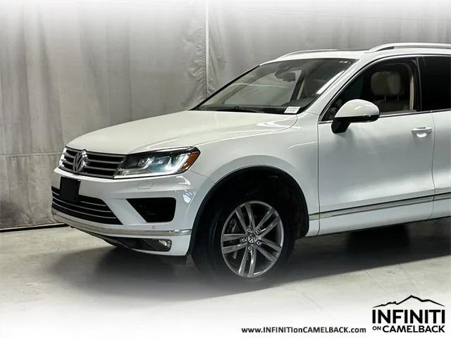 used 2015 Volkswagen Touareg car, priced at $10,398