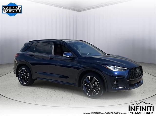used 2025 INFINITI QX50 car, priced at $39,499
