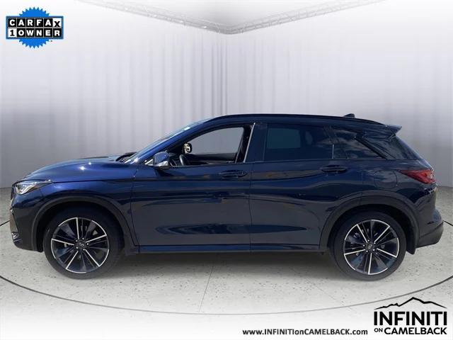 used 2025 INFINITI QX50 car, priced at $39,499
