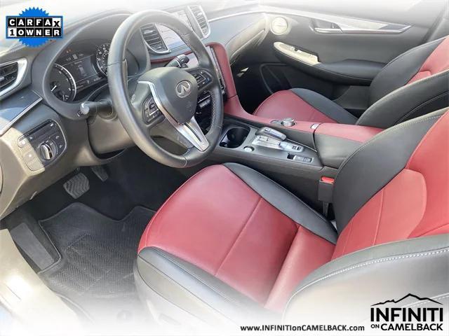 used 2025 INFINITI QX50 car, priced at $39,499