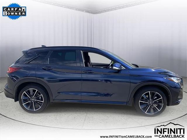 used 2025 INFINITI QX50 car, priced at $39,499