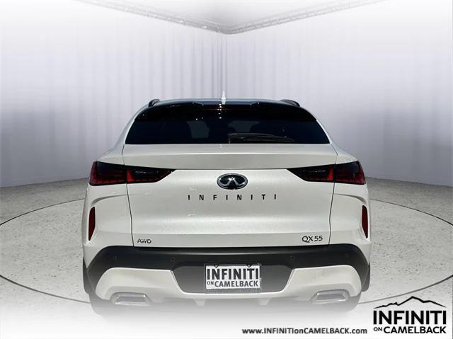 new 2025 INFINITI QX55 car, priced at $51,966