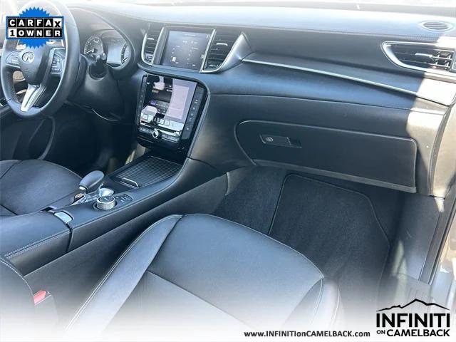 used 2022 INFINITI QX50 car, priced at $32,499