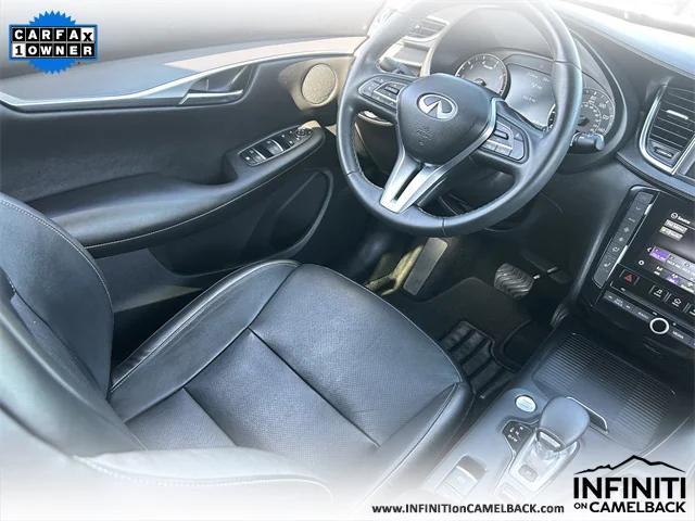 used 2022 INFINITI QX50 car, priced at $32,499