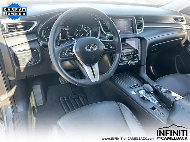 used 2022 INFINITI QX50 car, priced at $32,499