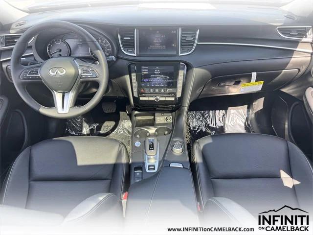 new 2025 INFINITI QX50 car, priced at $46,704