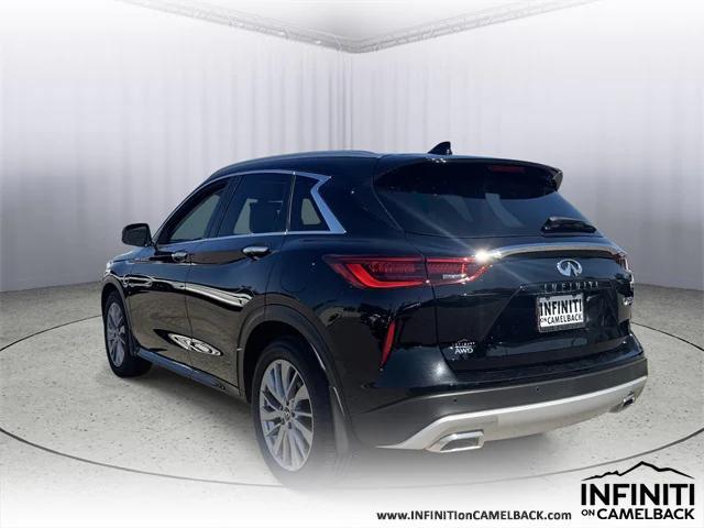 new 2025 INFINITI QX50 car, priced at $46,704