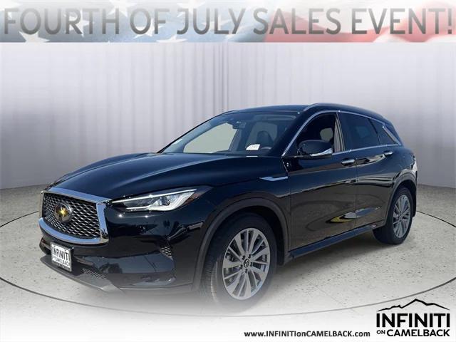 new 2025 INFINITI QX50 car, priced at $43,204