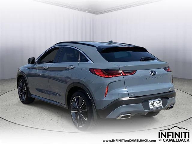 used 2025 INFINITI QX55 car, priced at $40,499