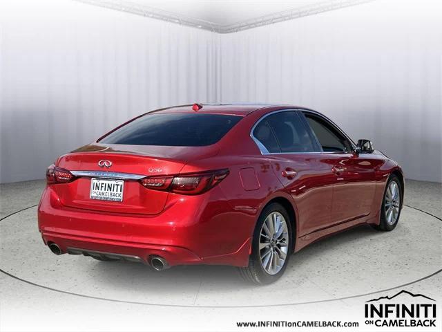 used 2021 INFINITI Q50 car, priced at $23,910