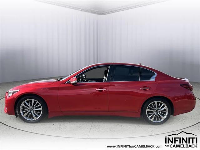 used 2021 INFINITI Q50 car, priced at $23,910
