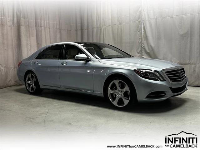 used 2015 Mercedes-Benz S-Class car, priced at $24,497