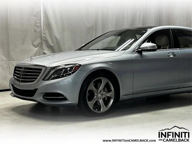 used 2015 Mercedes-Benz S-Class car, priced at $24,497