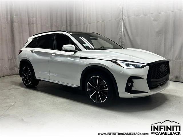 new 2025 INFINITI QX50 car, priced at $52,022