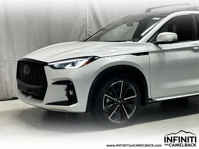 new 2025 INFINITI QX50 car, priced at $53,423