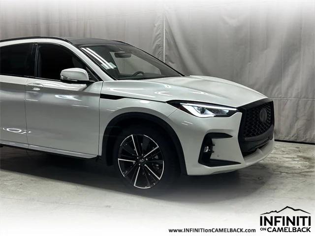 new 2025 INFINITI QX50 car, priced at $52,022