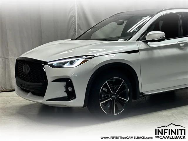 new 2025 INFINITI QX50 car, priced at $52,022