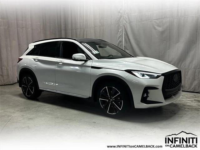 new 2025 INFINITI QX50 car, priced at $52,022