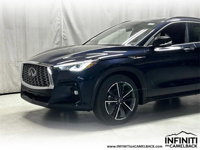 new 2025 INFINITI QX55 car, priced at $50,026