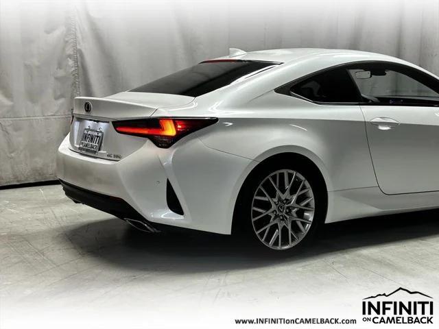 used 2019 Lexus RC 350 car, priced at $36,599