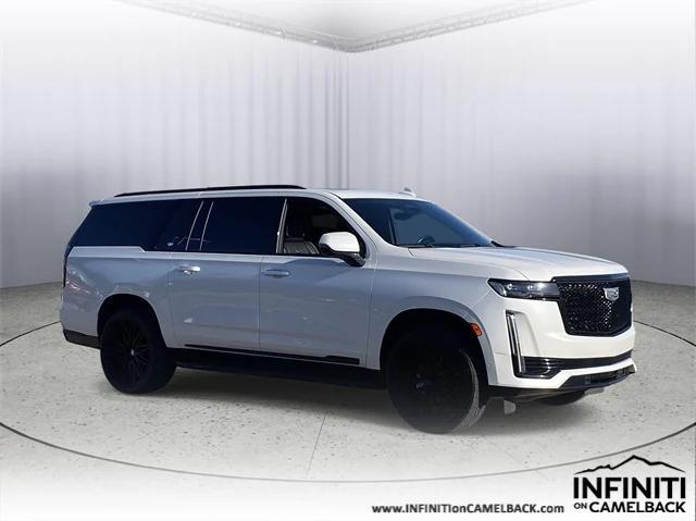 used 2021 Cadillac Escalade ESV car, priced at $63,987