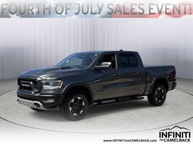 used 2021 Ram 1500 car, priced at $48,573