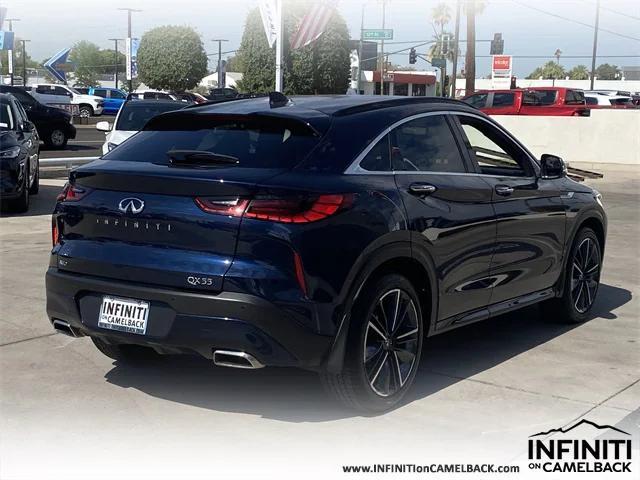 used 2025 INFINITI QX55 car, priced at $38,697