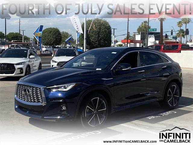 used 2025 INFINITI QX55 car, priced at $38,697
