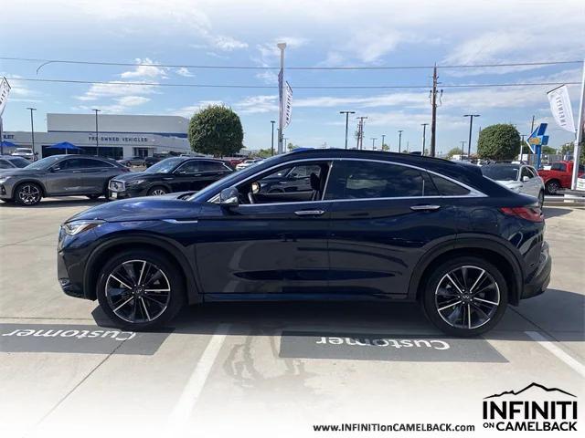 used 2025 INFINITI QX55 car, priced at $38,697
