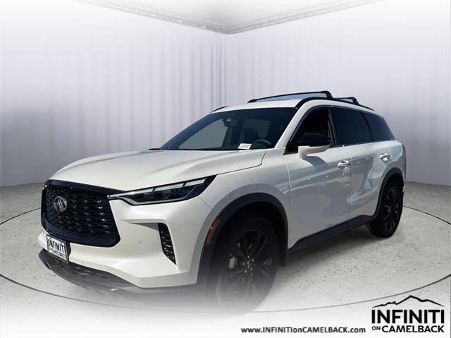 new 2025 INFINITI QX60 car, priced at $55,576
