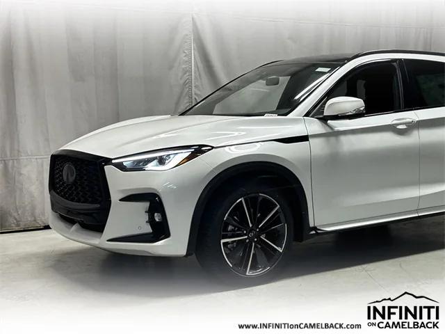 new 2025 INFINITI QX50 car, priced at $52,022