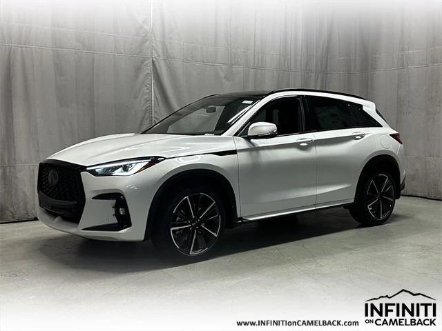 new 2025 INFINITI QX50 car, priced at $52,022