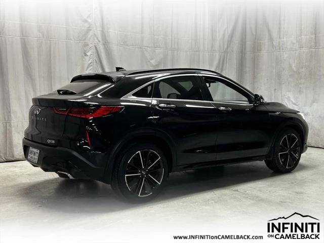 used 2022 INFINITI QX55 car, priced at $32,400