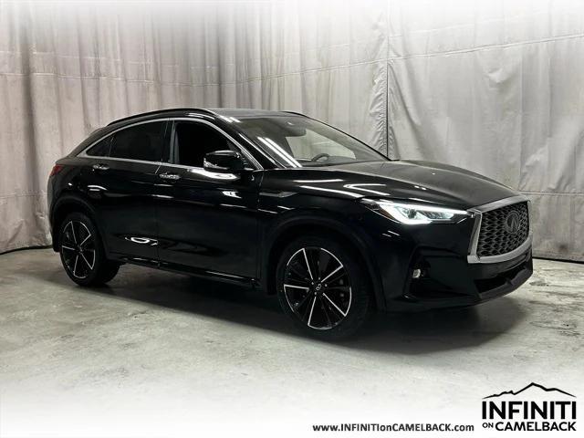 used 2022 INFINITI QX55 car, priced at $32,400