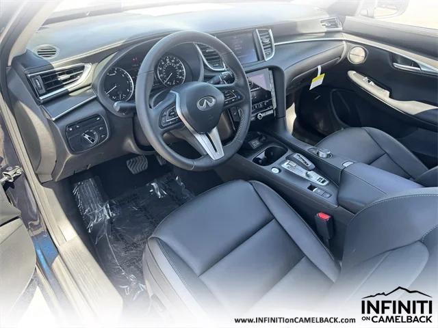 new 2025 INFINITI QX50 car, priced at $47,655
