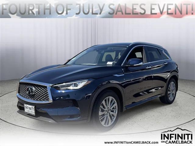 new 2025 INFINITI QX50 car, priced at $44,155