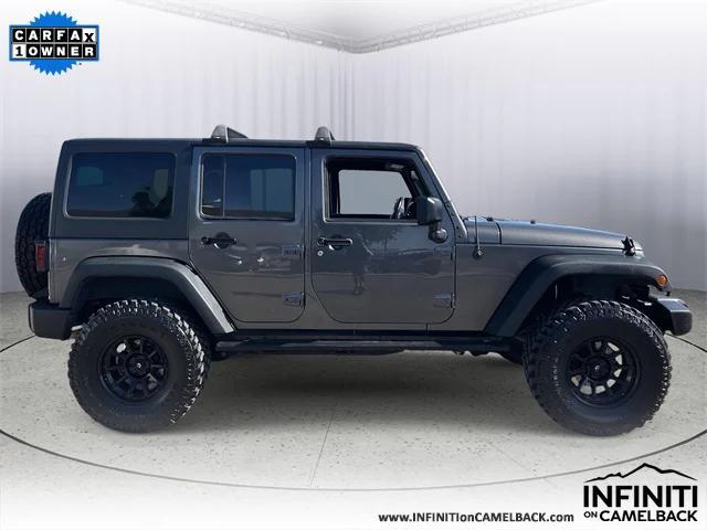 used 2018 Jeep Wrangler JK Unlimited car, priced at $21,947