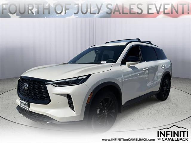 new 2025 INFINITI QX60 car, priced at $55,576