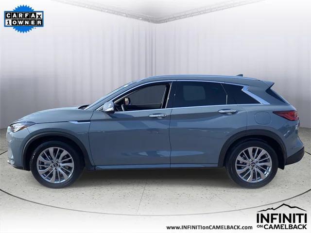 used 2025 INFINITI QX50 car, priced at $37,498