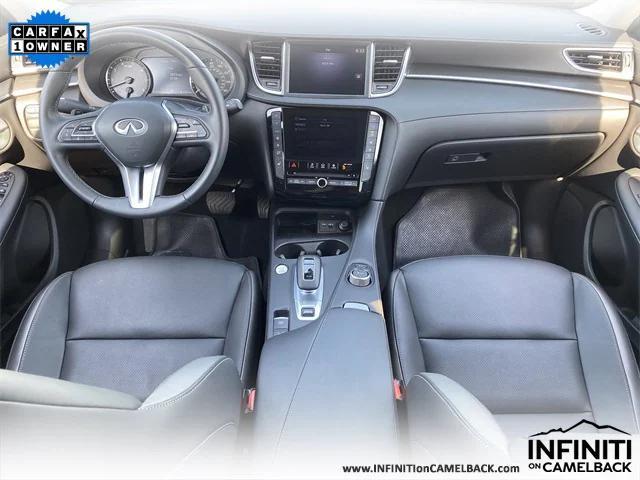 used 2025 INFINITI QX50 car, priced at $37,498