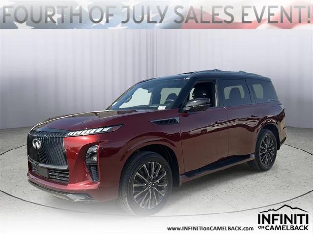 new 2025 INFINITI QX80 car, priced at $109,656