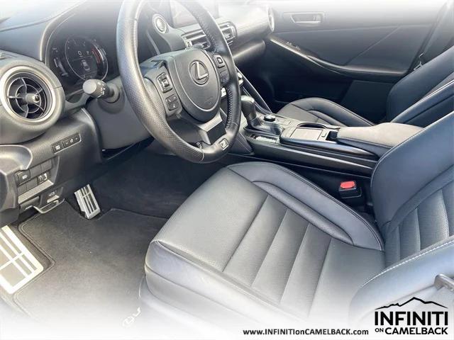 used 2021 Lexus IS 350 car, priced at $37,600