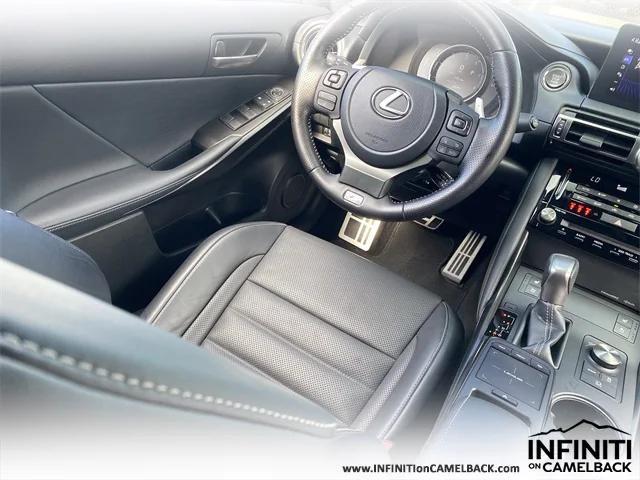 used 2021 Lexus IS 350 car, priced at $37,600