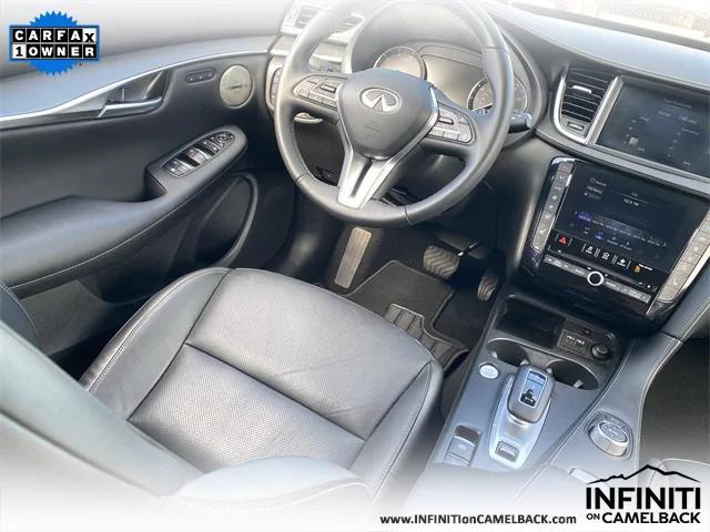 used 2025 INFINITI QX50 car, priced at $35,651