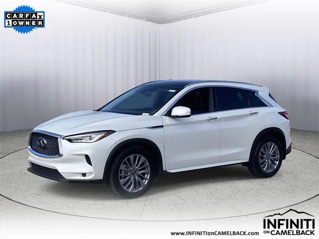 used 2025 INFINITI QX50 car, priced at $35,651